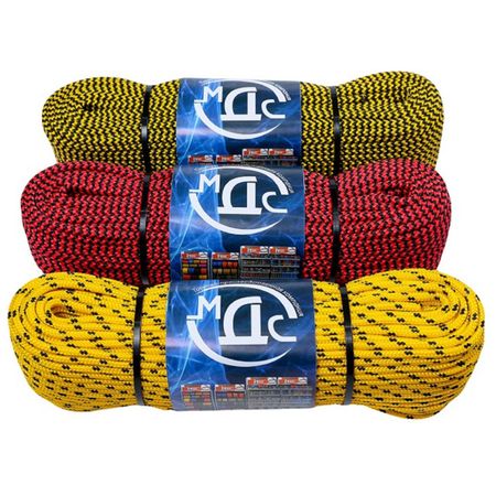 шнур с сердечником ТПК МДС 4мм 50м ПП 16-прядный цветной