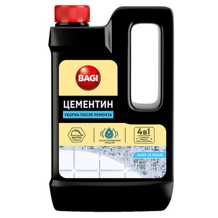 средство чистящее БАГИ Цементин 500мл для удаления цемента и извести