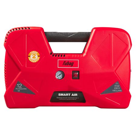 компрессор поршневой безмасляный FUBAG Smart Air 1100Вт 180л/мин 2л