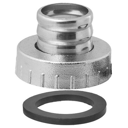 штуцер для водоразборного крана с прокладкой MPF 3/4