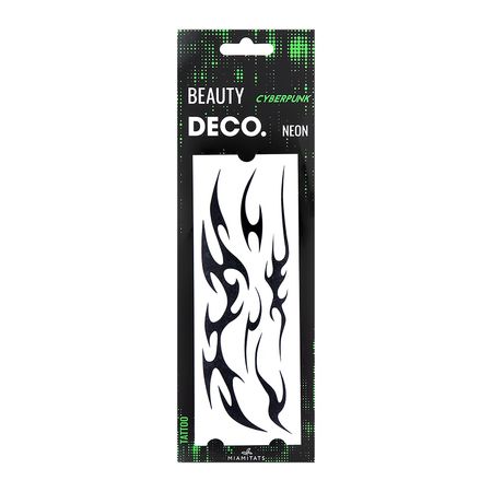 Набор переводных татуировок для тела DECO. CYBERPUNK by Miami tattoos neon анастасия полищук обнаженное тело или любовь восставшая из пепла