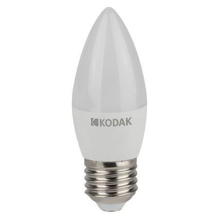 лампа светодиодная KODAK 7Вт E27 630Лм 3000К свеча