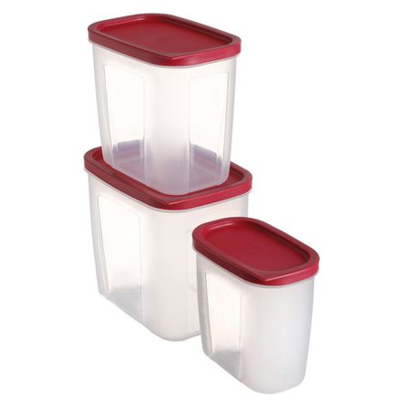 набор контейнеров TODELIA 3шт 2л, 1,3л, 0,7л прямоугольный пластик папка 20ф b4 transparent пластик серая