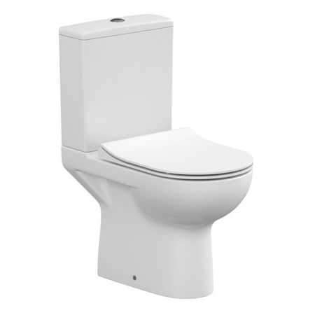 унитаз-компакт CERSANIT Street Fusion безободковый микролифт быстросъем