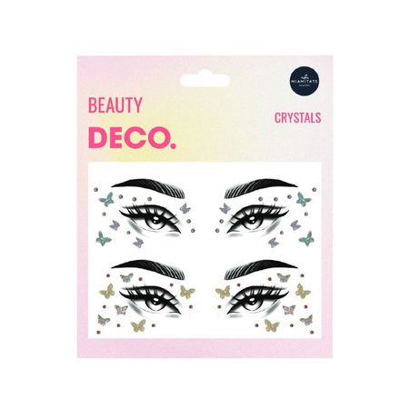 Кристаллы для лица и тела DECO. FAIRYCORE by Miami tattoos butterfly madness антон богославский больше чем пиар как создать звезду