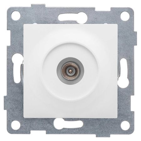 розетка антенная GUSI Ugra одинарная белый