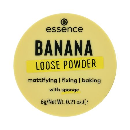 Пудра для лица ESSENCE BANANA LOOSE POWDER рассыпчатая