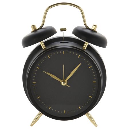 будильник KOOPMAN 117х56х160мм черный пластик