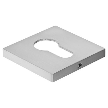 накладка на ключевой цилиндр RUCETTI RAP KH SLIM-S SC матовый хром