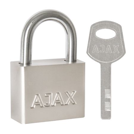 замок навесной AJAX PD-3040 3fin key 40мм открытый