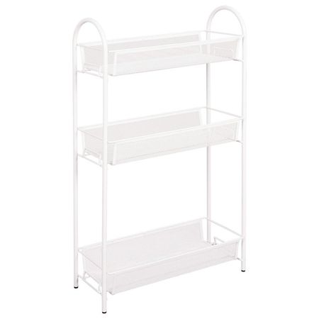 этажерка Ладья 430х170х755мм 3 полки белая