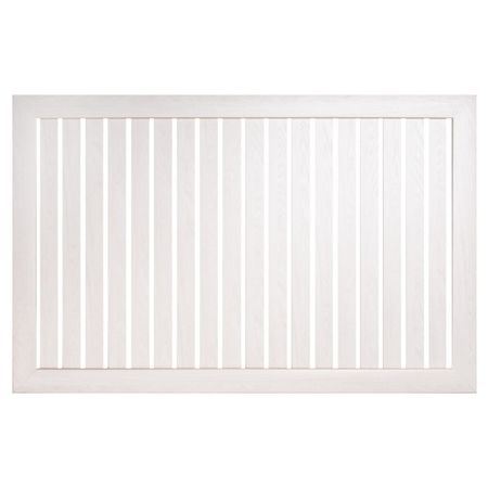 экран для радиатора реечный 90х60см ясень белый