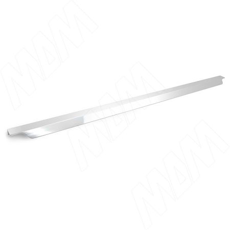 Профиль-ручка 800мм крепление саморезами алюминий полированный (анод) (27.800.7G)