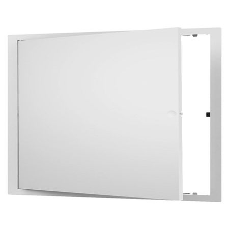 лючок ревизионный EVECS LN 300х400мм с фланцем 327х427мм пластик клик-клак