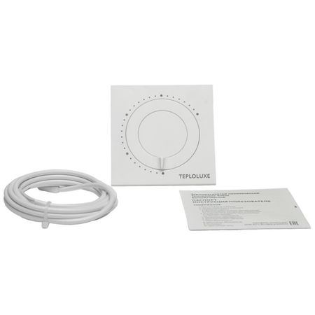 терморегулятор механический ТЕПЛОЛЮКС Solus белый