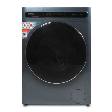 машина стиральная KRAFT TECHNOLOGY TCH-HD8529SDB 8 кг/1400об серый