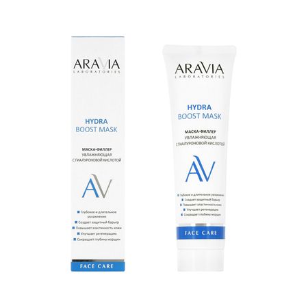 Маска-филлер для лица ARAVIA LABORATORIES с гиалуроновой кислотой 100 мл