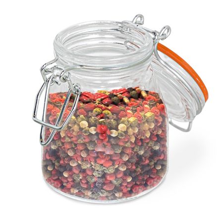 набор для специй ESPRADO Laurel 4 предмета с бугельным замком 90мл стекло