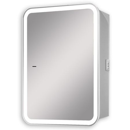 шкаф зеркальный SILVER MIRRORS Фиджи Flip 50 ИК бесконтактный сенсор