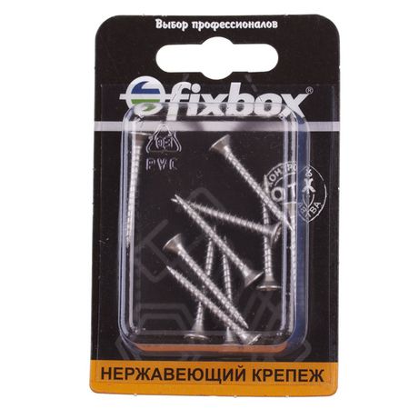 саморез универсальный 3,5x30мм потайная головка 10шт нержавеющая сталь
