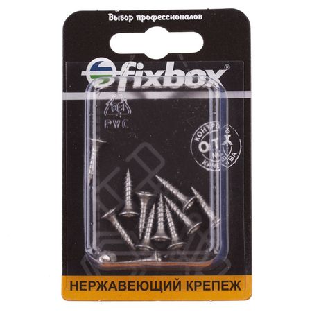саморез универсальный 3,5x16мм потайная головка 12шт нержавеющая сталь
