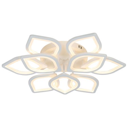 люстра потолочная светодиодная SCHAFFNER Foresta 180Вт пластик металл белый