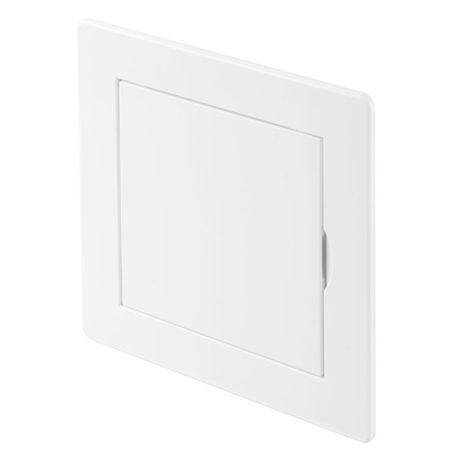 лючок ревизионный AWENTA 300х300мм с фланцем 318х318мм пластик нажимной