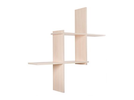 полка КУБИК 700х210х700мм дуб белый ЛДСП кубик eva сортер насекомые