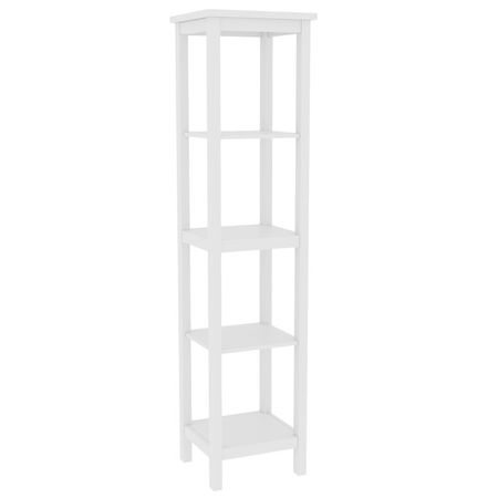 стеллаж Кантри 420х370х1720мм сосна белый