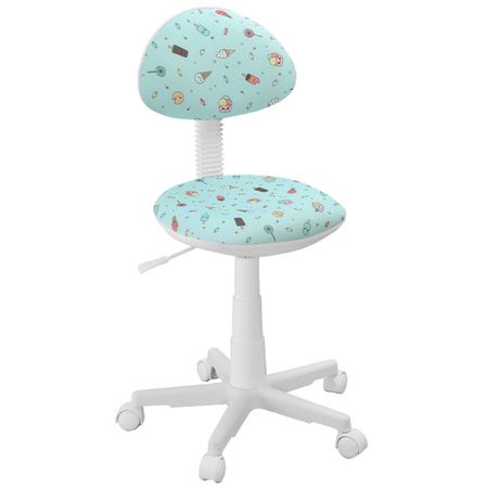 кресло офисное Логика 525х590х795(935)мм детское мороженки