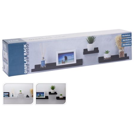 полка настенная KOOPMAN 152х102х50мм/305х102х50мм/457х102х50мм в ассортименте пластик