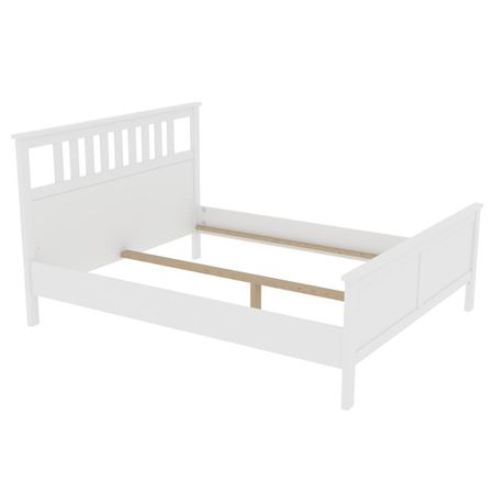 кровать Кантри 2110х1740х1120мм белый сосна