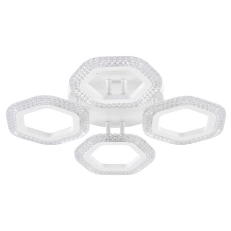 люстра потолочная светодиодная RITTER Palermo 118Вт LED белый