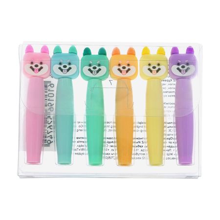 Набор маркеров FUN DOG 6 цветов