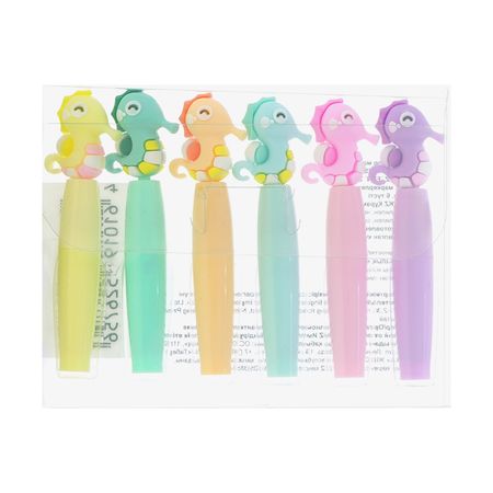 Набор маркеров FUN SEA HORSE 6 цветов