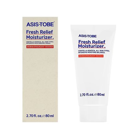 Крем для лица ASIS-TOBE увлажняющий с центеллой азиатской для всех типов кожи 80 мл