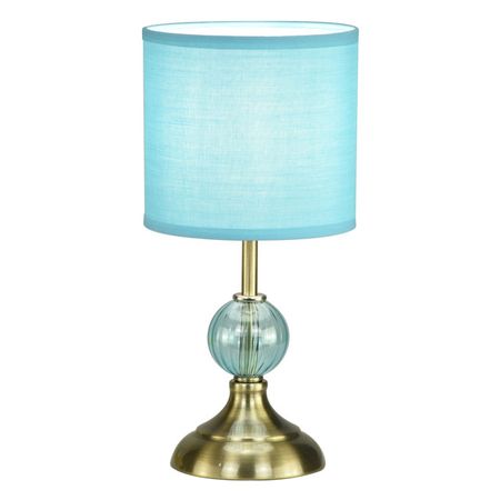 лампа настольная ESCADA Jane 1х40Вт Е14 голубой