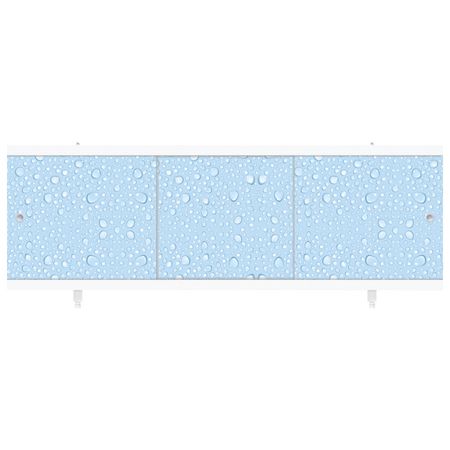 экран под ванну PLASTIC LINE Izi-Do 150см светло-синий