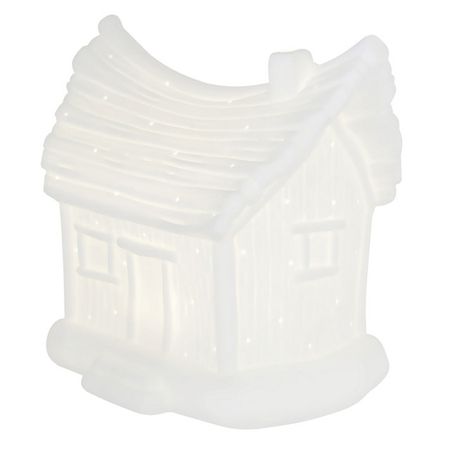 светильник декоративный настольный APEYRON Избушка 3хАА керамический белый заюшкина избушка мчпс аделаида