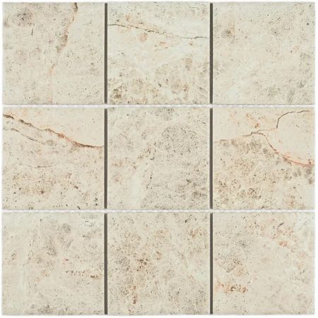 мозаика керамогранитная BONAPARTE Maxi beige 29,7x29,7x0,6 матовый бежевый