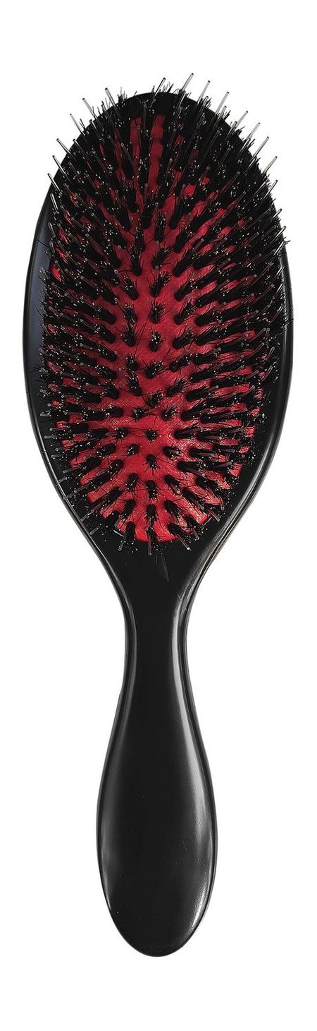 Lei Расческа Массажная Овальная Черная