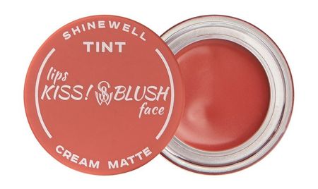 Shinewell Lips Kiss! Blush Face Cream Matte Tint