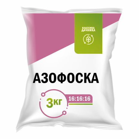 удобрение минеральное Азофоска 3кг