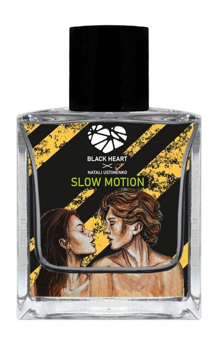 Black Heart x Natali Ustimenko Slow Motion Концентрированные духи евгения асеева что я чувствую дневник чувств и эмоций