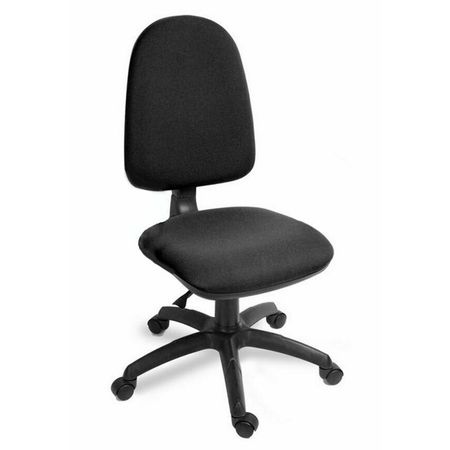 кресло офисное Престиж 460х470х980/1160мм без подлокотников полиэстер черное