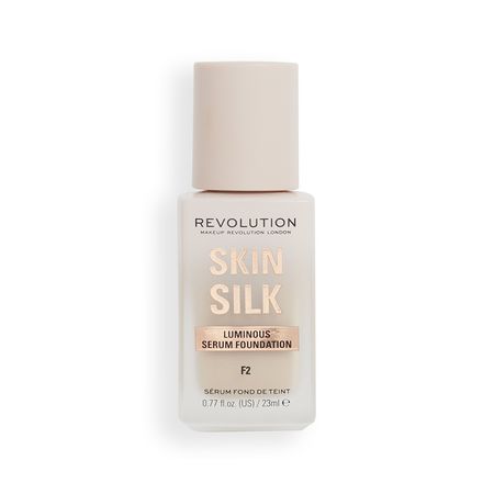 Основа тональная для лица REVOLUTION SKIN SILK Luminous Serum Foundation тон F2 своя комната
