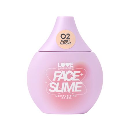 CC-гель для лица LOVE GENERATION FACE SLIME увлажняющий тон 02 Honey almond владимир григорьевич сутеев когда зажигаются ёлки