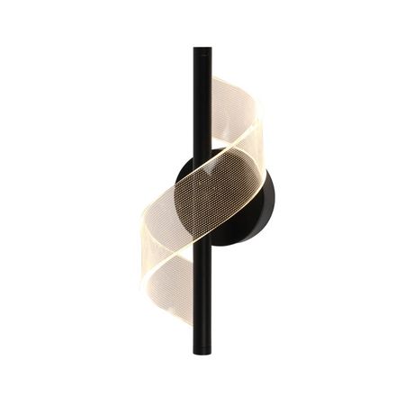 бра светодиодное SCHAFFNER Cane 8Вт пластик мелалл чёрный