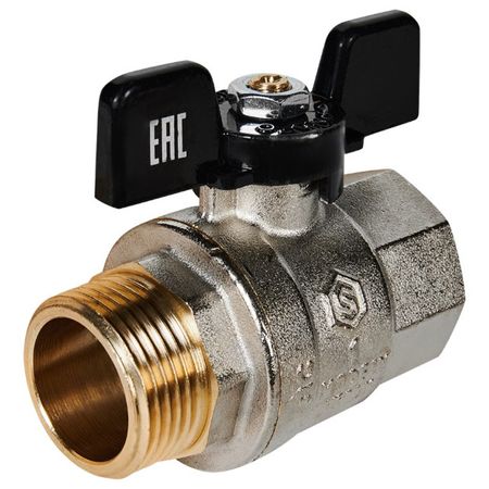 кран шаровой полнопроходной STOUT 1