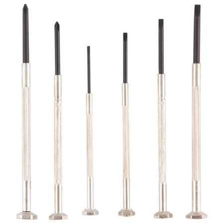 набор отверток PARK для точных работ 6шт конструктор пластиковый дом большой 363 15024901 24 дет упаковка